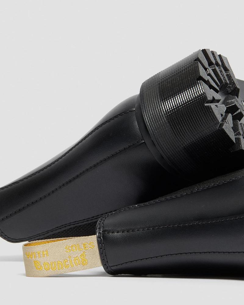 Men's Dr Martens Vegan 2976 Felix Platform Chelsea Boots Black | AU 498OKI